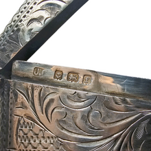 Load image into Gallery viewer, Porte-cartes édouardien signé en argent 925, Birmingham 1905
