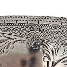 Load image into Gallery viewer, Porte-cartes édouardien signé en argent 925, Birmingham 1905
