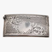 Load image into Gallery viewer, Porte-cartes édouardien signé en argent 925, Birmingham 1905
