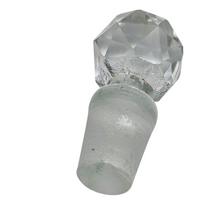 Charger l'image dans la galerie, Porte-lettres en métal doré peint à la main avec deux flacons, fin XIXè - début XXè
