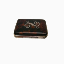 Charger l'image dans la galerie, Porte-monnaie en écaille monogrammé, format miniature, fin XIXᵉ - début XXᵉ Le Charme des Violettes - Brocante en ligne
