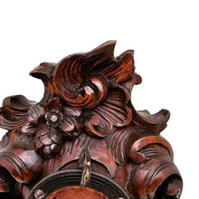 Charger l'image dans la galerie, Grand porte-montre de gousset en bois sculpté néo-rocaille, fin XIXᵉ siècle Le Charme des Violettes - Brocante en ligne
