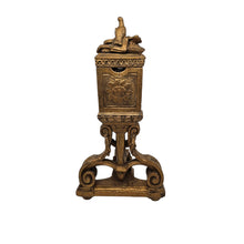 Afbeelding in Gallery-weergave laden, Porte-montre Napoléon III en bois doré style Louis XVI &amp; montre de gousset, XIXe siècle Le Charme des Violettes - Brocante en ligne

