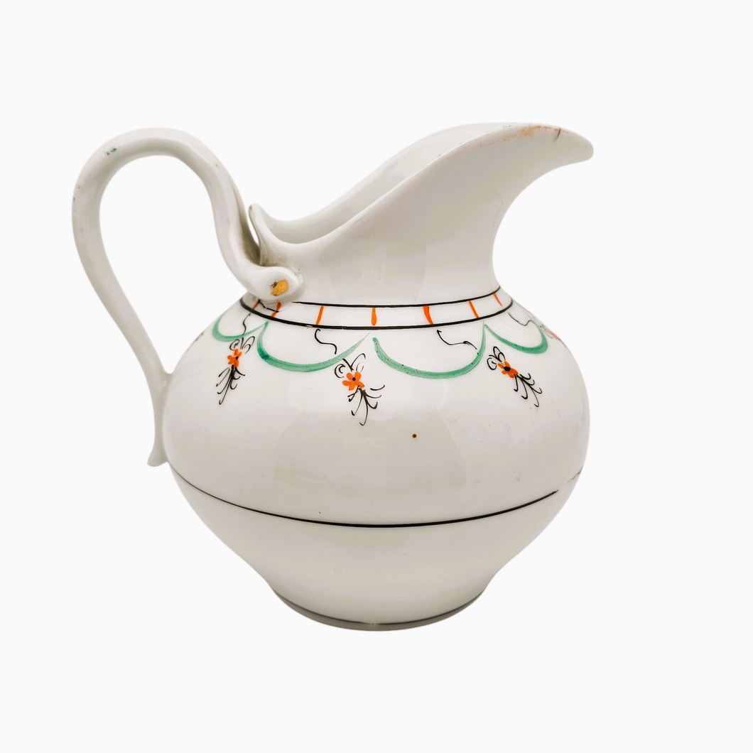 Andenne, pot  à lait en porcelaine, XIXè