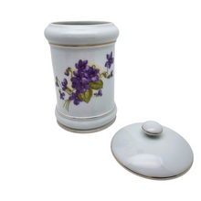 Load image into Gallery viewer, Limoges, Singen, Pot aux violettes en porcelaine, années 1960-1980
