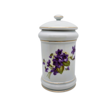 Load image into Gallery viewer, Limoges, Singen, Pot aux violettes en porcelaine, années 1960-1980
