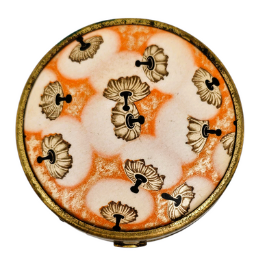 François Coty, poudrier de sac L'Origan, Le Charme des Violettes - Brocante en ligne