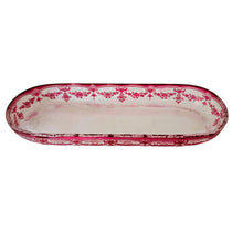 Load image into Gallery viewer, Val Saint-Lambert - Ravier en cristal doublé rose décor gravé à l'acide, estampillé, circa 1900 Le Charme des Violettes - Brocante en ligne
