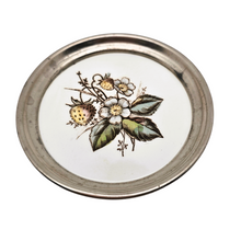 Charger l'image dans la galerie, Lot de 4 sous-verres en céramique décorée? XXᵉ siècle Le Charme des Violettes - Brocante en ligne
