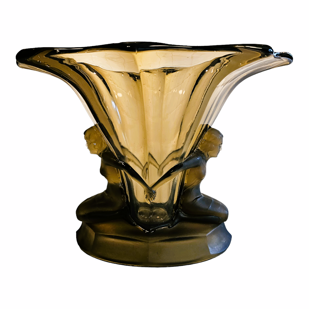Walther & Söhne, modèle Windsor. Vase Art déco d'époque.