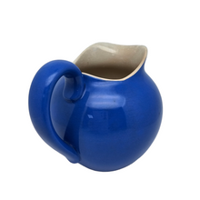 Charger l&#39;image dans la galerie, Villeroy et Boch, Pot à lait bleu et blanc, années 1950
