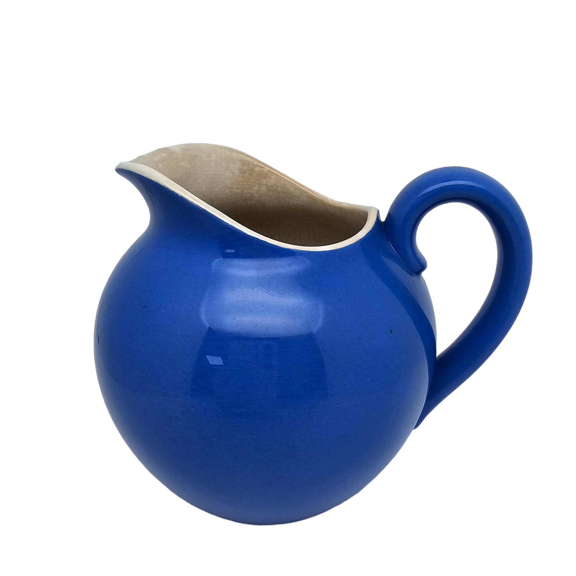 Villeroy et Boch, Pot à lait bleu et blanc, années 1950 – Le Charme des ...