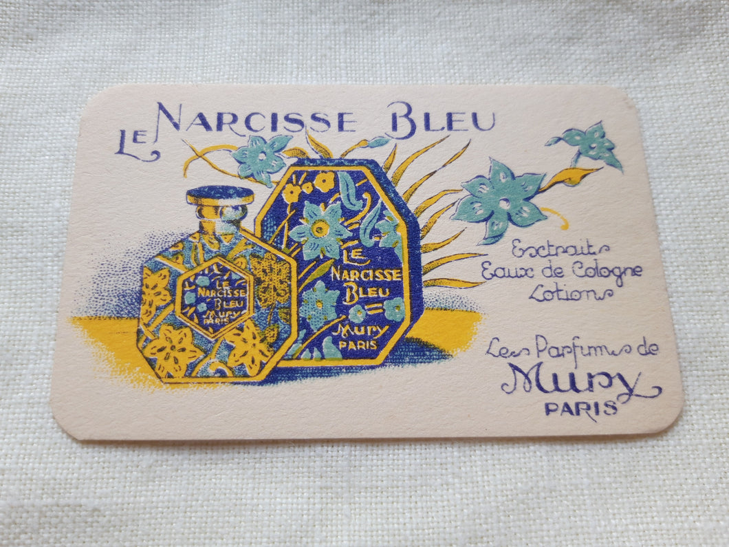 Carte parfumée Le narcisse bleu de Mury