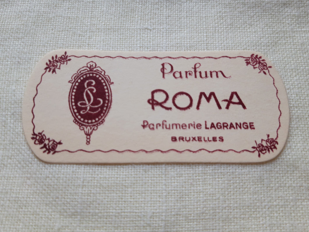 Carte parfumée Parfum Roma de Lagrange