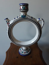 Load image into Gallery viewer, Vintage circular ceramic carafe

