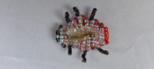 Load image into Gallery viewer, Set of vintage beaded ladybug brooches
