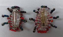 Charger l&#39;image dans la galerie, Ensemble de broches coccinelles vintage en perles

