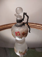 Load image into Gallery viewer, Liqueur decanter or other in Art Nouveau decorated glass
