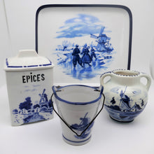 Load image into Gallery viewer, Delft porcelain vintage set

