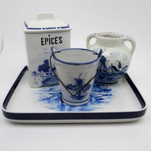 Load image into Gallery viewer, Delft. Vintage porcelain set.
