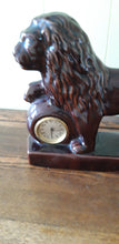 Load image into Gallery viewer, S&amp;G, Scheurich &amp; Greulich. Vintage lion clock in German ceramic
